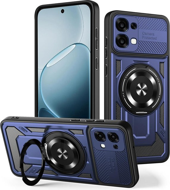 Techsuit RuggedCam Schutzhülle für Oppo A6 Pro 5G und Oppo A6 Pro 4G in Blau - Bild 1