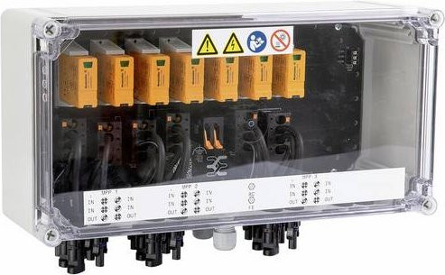 Weidmüller Generatoranschlusskasten PVN DC 2I 1O 3MPP SPD1R WM4 in Weiß - Bild 1