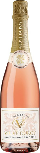 Veuve Duroy Champagne Rosé Brut, Chardonnay, Frankreich, 0,75 l - Bild 1
