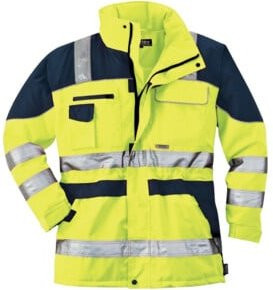 Scheibler Warnparka Jacke in Gelb/Blau, Größe XXL, Schutzklasse 3 nach EN ISO 20471 - Bild 1
