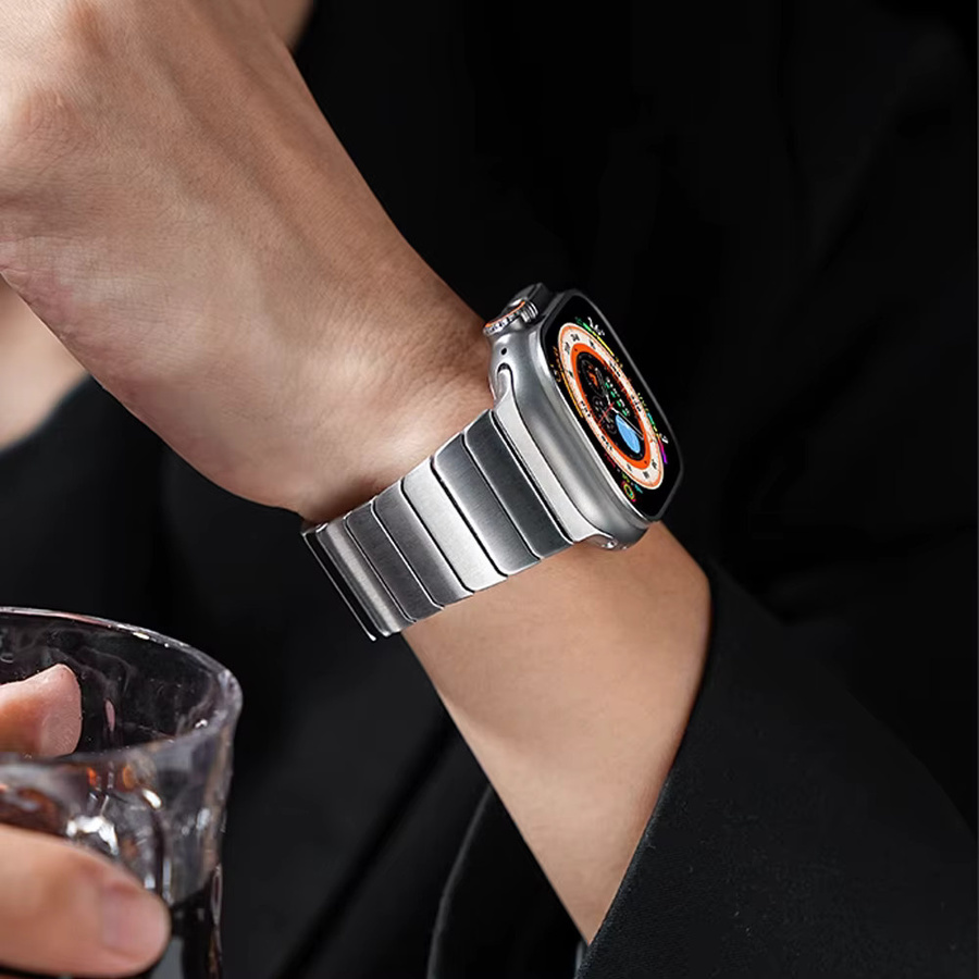 Uhrenarmband Edelstahl, Silber, Unisex - Bild 5