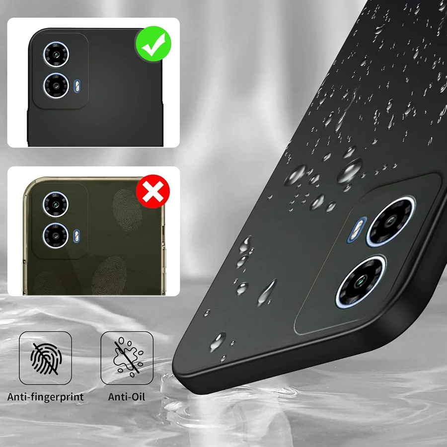 Flexible Silikon TPU Schutzhülle für Motorola Moto G85 G35 G55 G75 5G G05 G15 G04 G04S G14 G24 G34 G54 E15 E14 in Schwarz und Grün - Bild 5