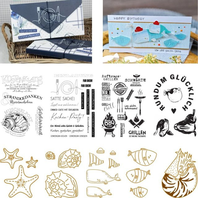 My goodness Metall-Stanzformen und Stempel Set für Scrapbook, Tagebuch und Grußkarten zur DIY Dekoration 2026 - Bild 1