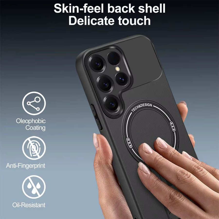 Samsung Galaxy Schutzhülle mit integriertem Ständer und matter Rüstung in Weiß für S26 S25 S24 S23 S22 Ultra und FE Modelle - Bild 3