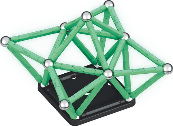 Geomag Glow Recycled 60, Grundspiel, ab 3 Jahre