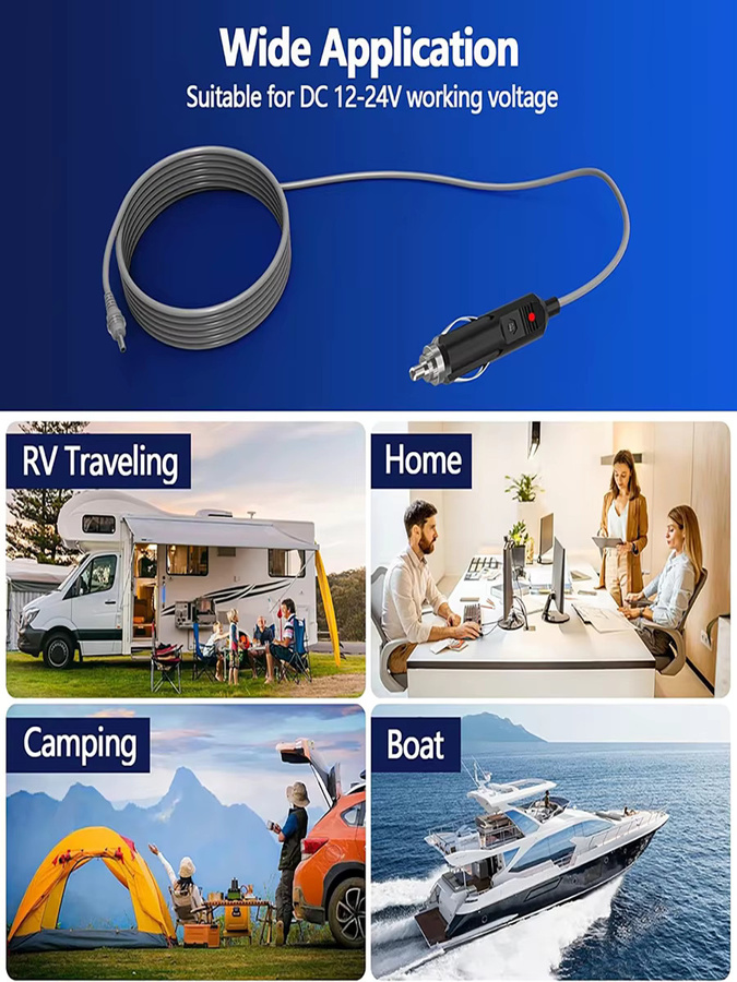 Starlink Mini DC-Stromkabel mit Barrel-Plug für 12V-24V Spannung - Bild 6