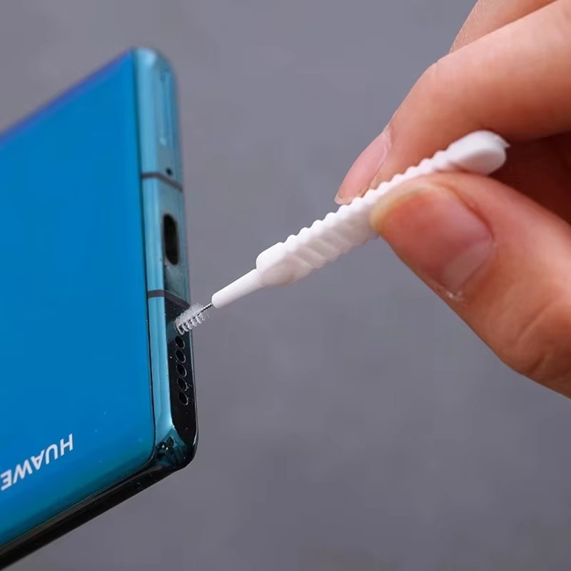66-teiliges Handy Reinigungsset mit Staubschutz-Aufklebern für Ladeport und Lautsprecher inklusive Pinzette für iPhone, Samsung und Xiaomi - Bild 3