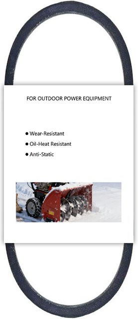 Husqvarna Schneckenantriebsriemen in Schwarz, 1/2 Zoll x 38 1/2 Zoll für die Schneefräse ST230P - Bild 1