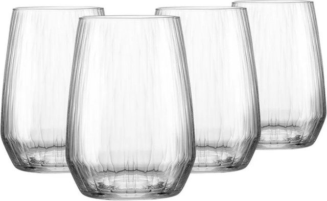 Ritzenhoff & Breker Jive Tumbler Longdrinkgläser transparent 450 ml 4er Set - Bild 1