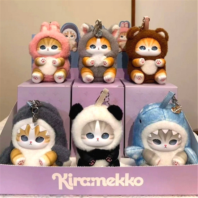 Bandai Mofusand Vinyl-Serie Hai-Katze Überraschungsbox, ab 14 Jahren - Bild 1