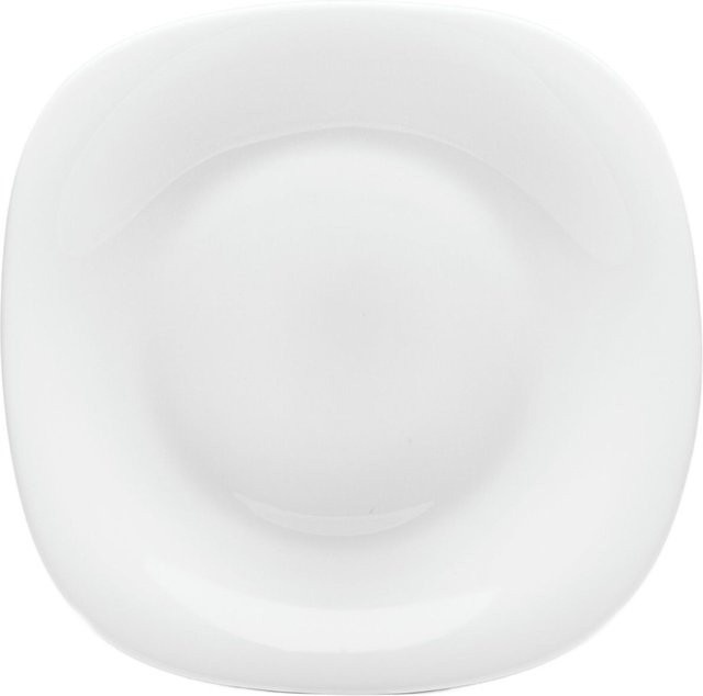 Bormioli Rocco Essteller flach Parma aus Opal-Hartglas in Weiß, Durchmesser: 27 cm, 6er Pack - Bild 1