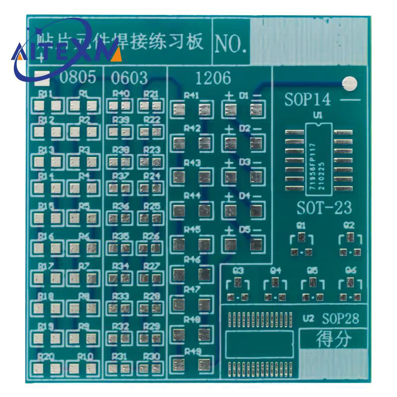 YANXD DIY PCB SMT SMD Lötkit mit 77 Komponenten zum Training deiner Elektronik-Lötfähigkeiten - Bild 3