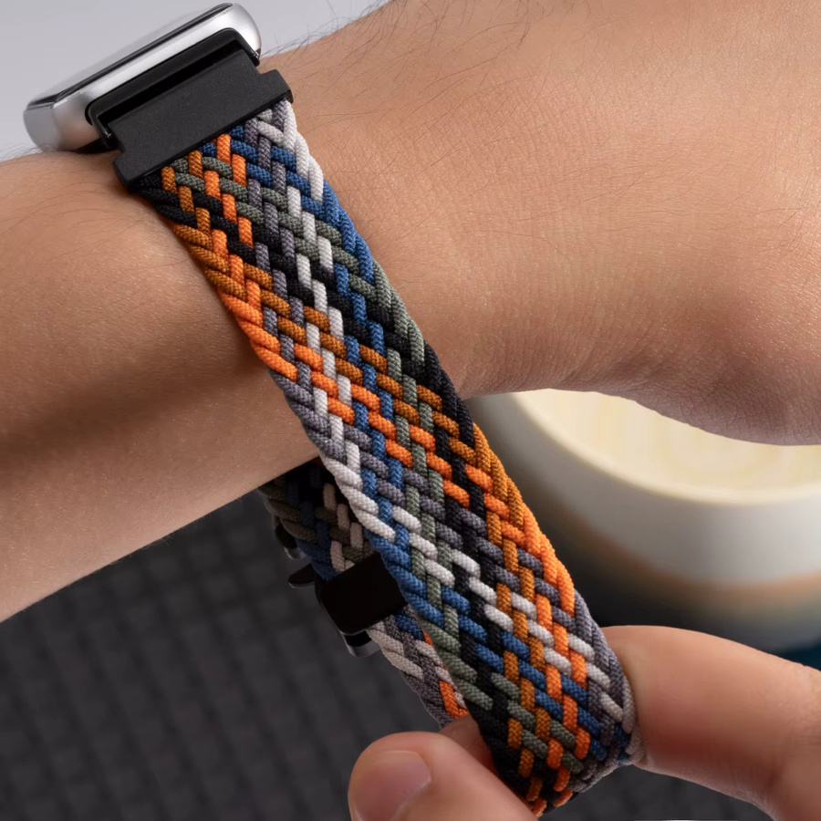 CHIICSMART Uhrenarmband Nylon, Multicolor, Unisex, für Samsung Galaxy Fit 3 - Bild 3