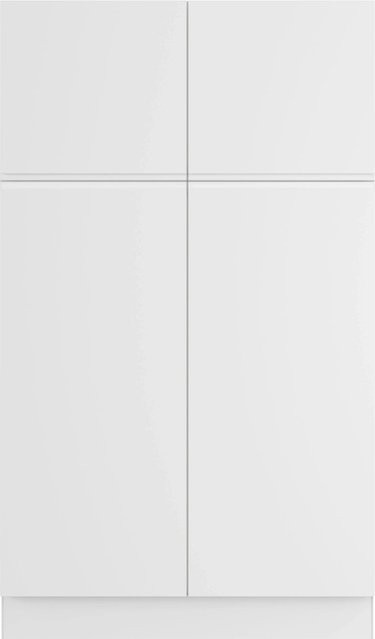 Impuls Küchen Hauswirtschaftsmodul HWR4120H4 in Weiß mit Soft-Close-Türen, Breite: 120 cm - Bild 1