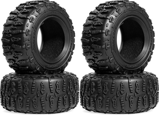 Semalam Gummireifen für Crawler-Autos, 4-teiliges Set, 1,9 Zoll, 90x38mm - Bild 1