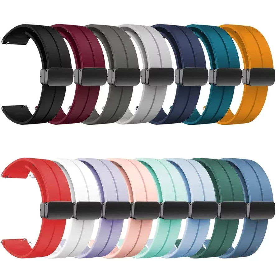 Xiaomi Uhrenarmband Silikon, Magnetische Schnalle, 22 mm, Unisex - Bild 5