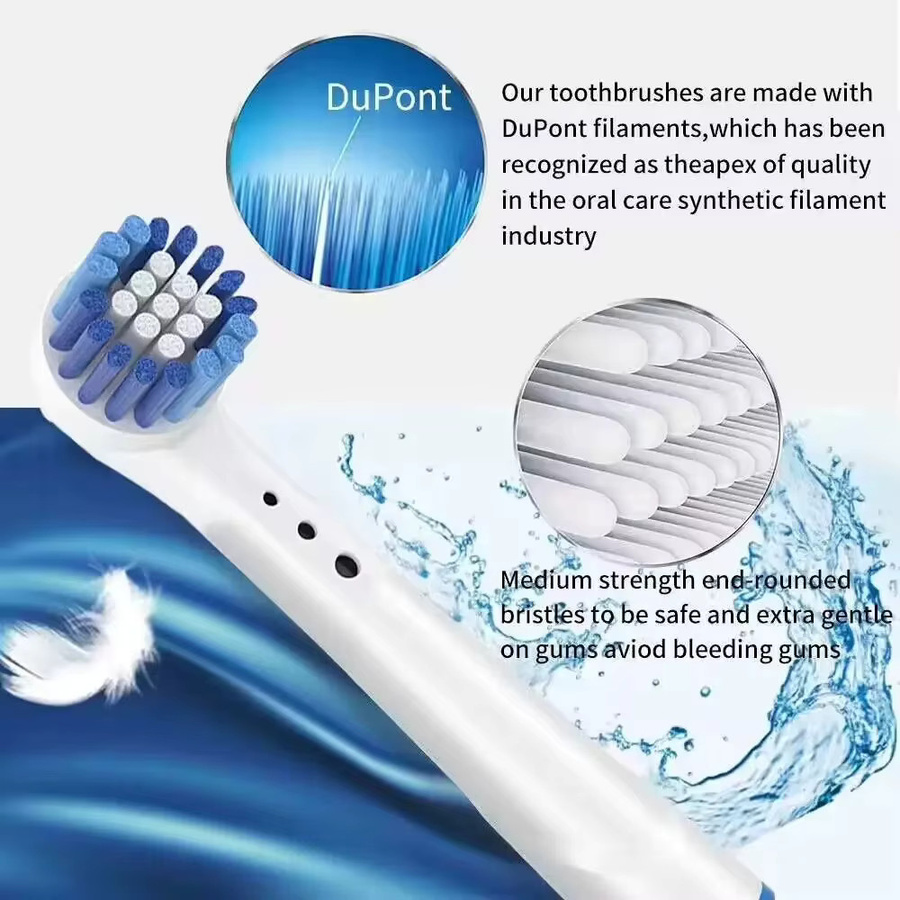 Oral B Zahnbürstenköpfe 3D White Floss Action Precision Clean Gum Care - Bild 2