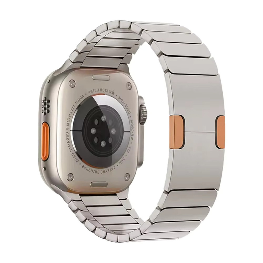 Uhrenarmband Edelstahl, Silber, Unisex - Bild 2
