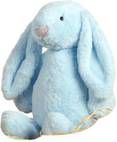 HonorBond Plüschhase, blau, 40cm - Bild 1