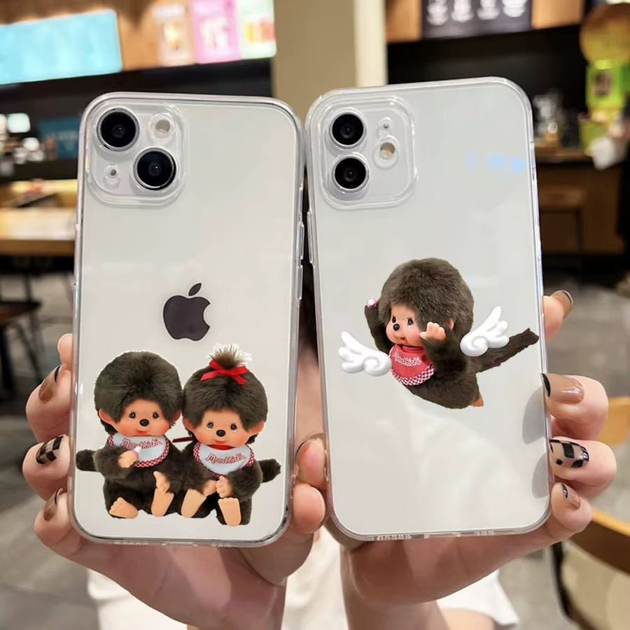 Mesuca Handyhülle im Moomin und Snufkin Design für iPhone, transparent - Bild 2