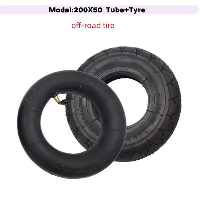 Razer Spezialreifen für E100, E200, EPunk und Dune Buggy Wheels, 200x50, 8 Zoll, mit Innenrohr und Außenreifen - Bild 3