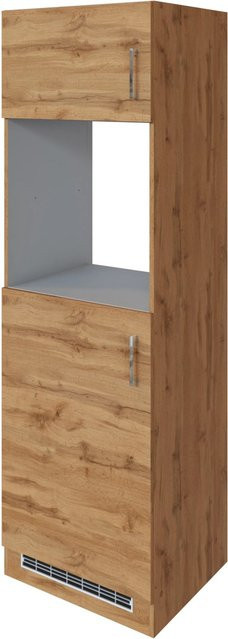 Held Möbel Küchen-Ofen-Kühlschrank-Nische Sorrento in Wotan Eiche, B/T/H: 60 x 60 x 200 cm - Bild 1
