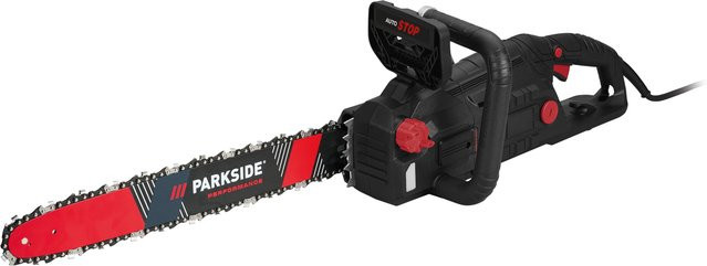 Parkside Performance Elektro-Kettensäge PPEKS 2500 A1 in Schwarz mit 2-Hand-Schutzschalter - Bild 1