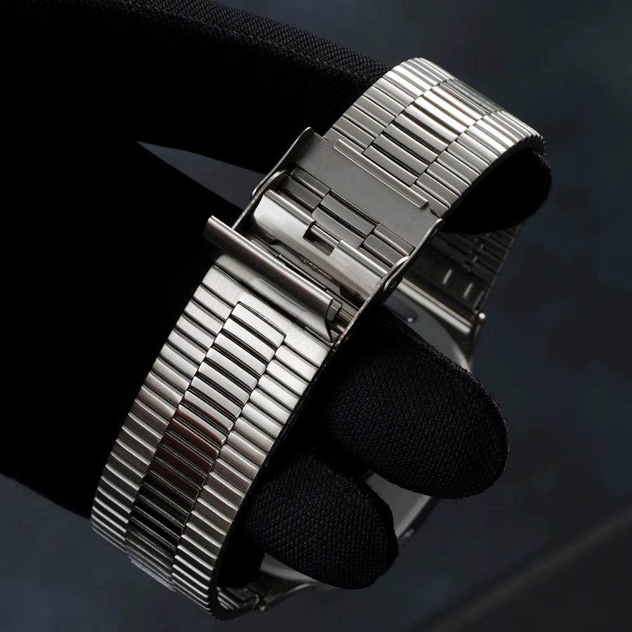 FancyWrist Uhrenarmband Edelstahl, Silber, Herren - Bild 1