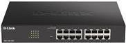D-Link DGS-1100-16V2 Smart Managed Gigabit Ethernet Switch, 16 Ports, Schwarz - Bild 1