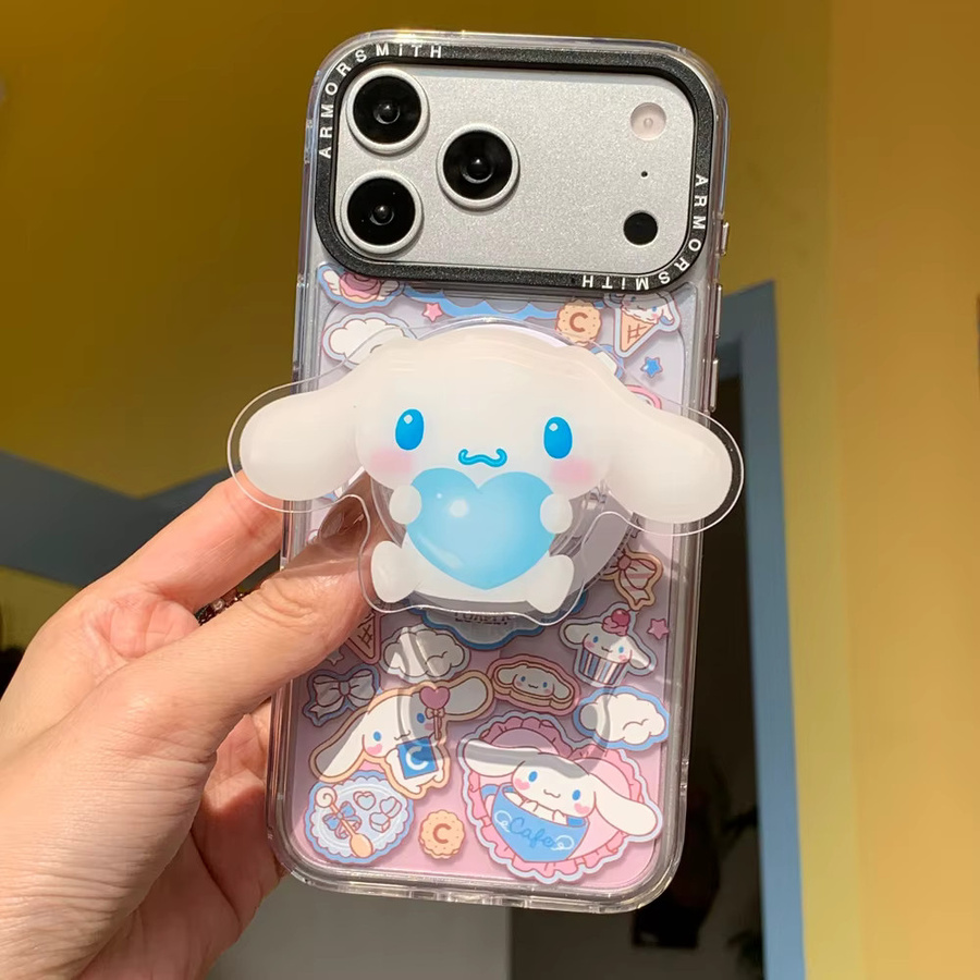 Sanrio Cinnamoroll Handyhülle mit magnetischer Halterung und kabellosem Laden für iPhone 11 bis iPhone 17 Pro Max - Bild 5