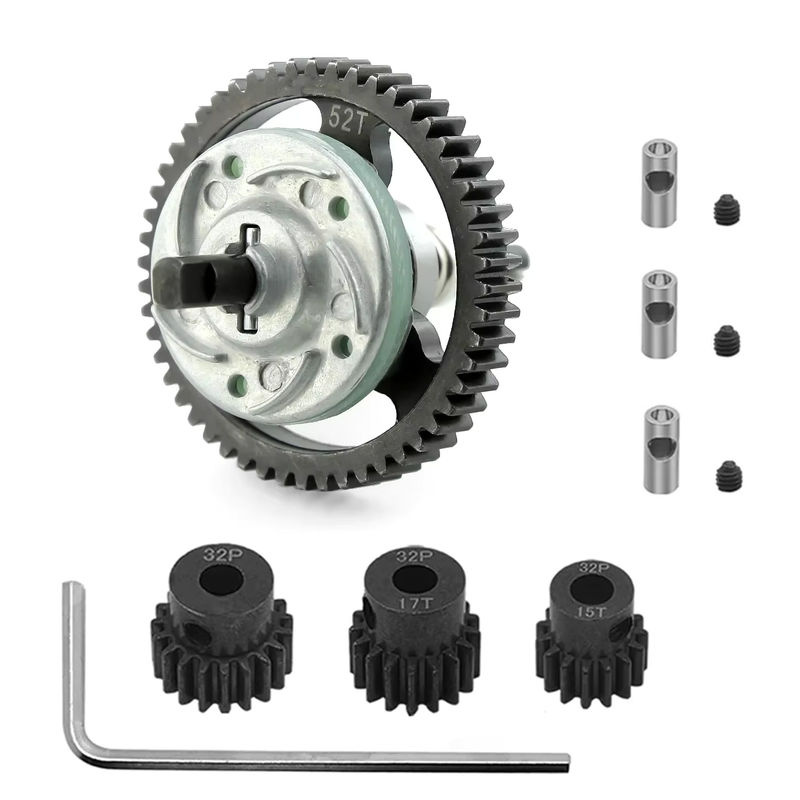 Traxxas Rutschkupplung aus Metall 6878 mit 15/17/19T Ritzel 1/10 - Bild 6