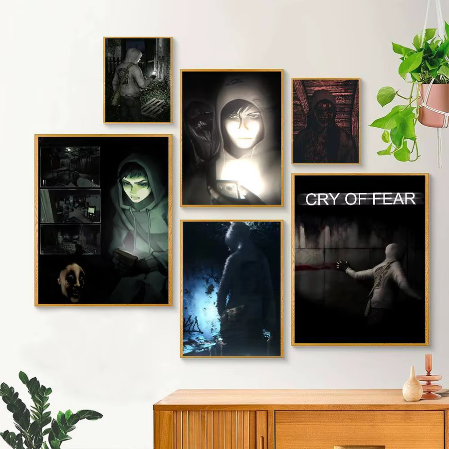 Poster Cry of Fear von Simon Henriksson als selbstklebender Papierdruck - Bild 2