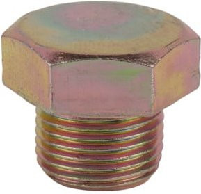 KS Tools Ölablassschraube mit Außenhex 22 mm, M16 JIS x 1,25 x 11 mm, Gold, 10er-Pack - Bild 1