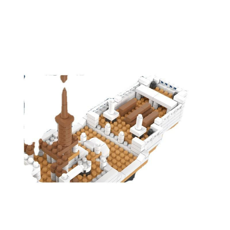 Happy Time For kids Titanic Baustein Miniatur Kinderpuzzle Hoher Schwierigkeitsgrad 7-14 Jahre - Bild 2