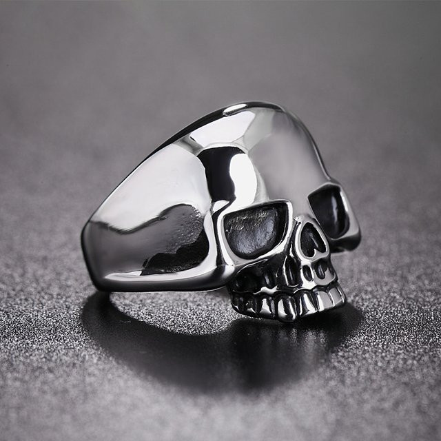 NORTHMAN Ring Edelstahl, Silber, Vintage, Unisex - Bild 1