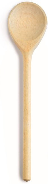 Helo Kochlöffel aus Holz, rund, beige, Länge: 20 cm - Bild 1