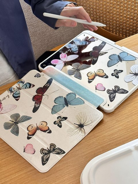 Spiegel-Acryl Smart Case mit Stifthalter für iPad Air, iPad Pro und iPad Mini in Multicolour - Bild 1