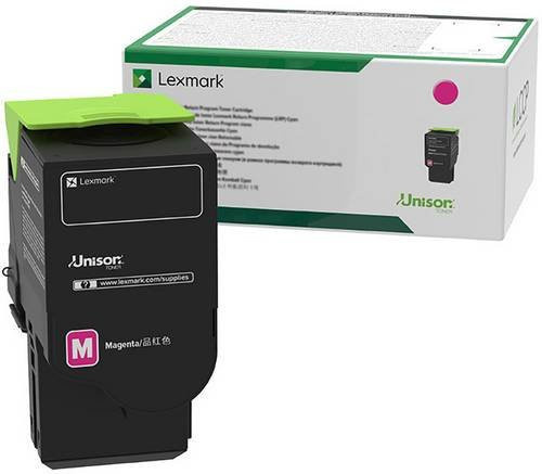 Lexmark Original Magenta Tonerpatrone C242XM0 für Lexmark C2425, C2535, MC2425, MC2535 und MC2640 mit 3500 Seiten Ergiebigkeit - Bild 1