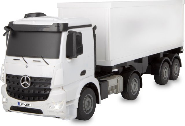 JAMARA Mercedes-Benz Arocs Container LKW ferngesteuert 1:26 weiss ab 6 Jahren - Bild 1