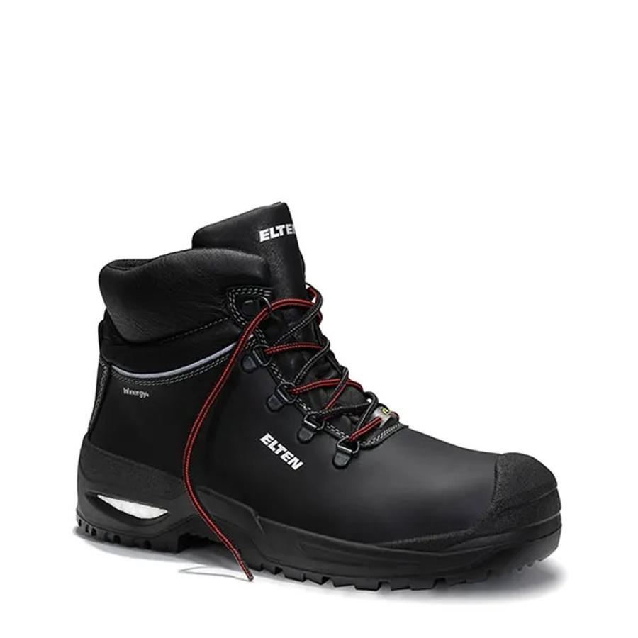 Elten Sicherheitsschnürstiefel Francesco S3 ESD aus Rindleder in Schwarz Gr. 47 - Bild 2