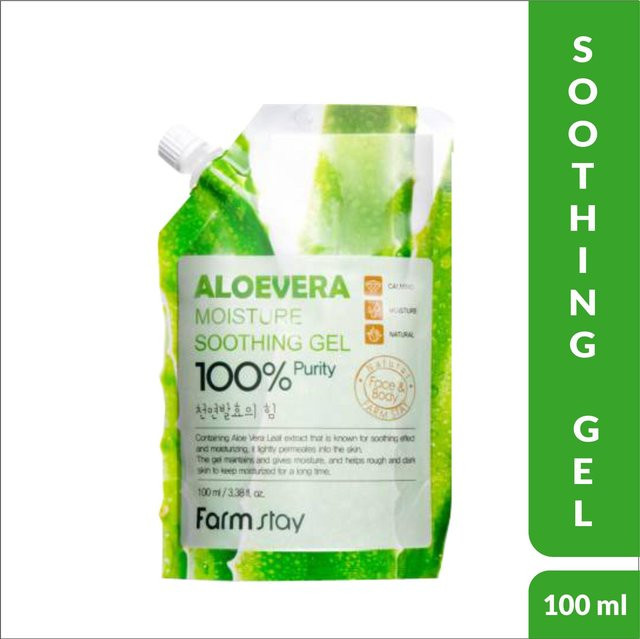 Farm Stay Aloe Vera Moisture Soothing Gel, 100 ml - Bild 1
