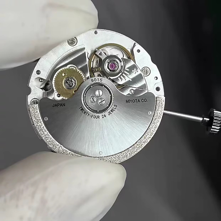 Miyota Automatisches Uhrwerk, Mechanisch, Silber, Unisex - Bild 2