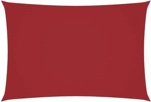 Furnicato Sonnensegel aus PU-beschichtetem Oxford-Gewebe, rechteckig, Rot, B x T: 4,5 x 2,5 m - Bild 1