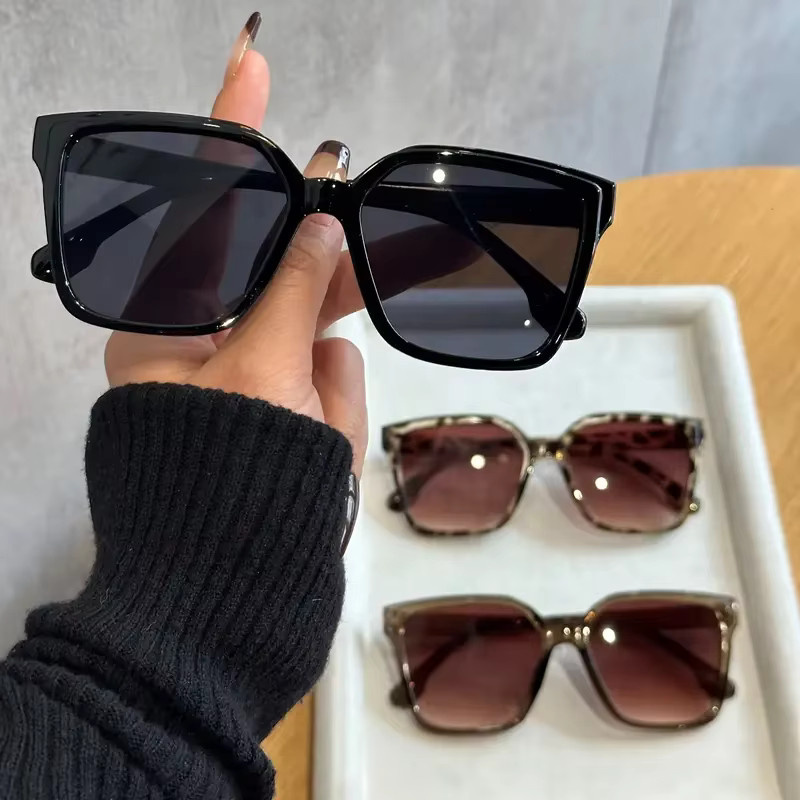 CAIPAI Sonnenbrille, Damen, Vollrand, rechteckig, schwarz, Kunststoff - Bild 3