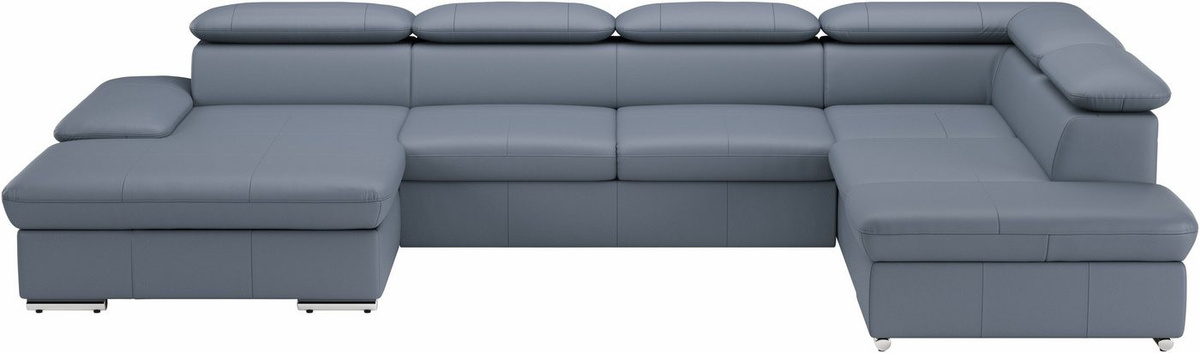 sit&more Wohnlandschaft Valantine U-Form mit verstellbaren Arm- und Kopfteilen, Breite: 349 cm - Bild 1