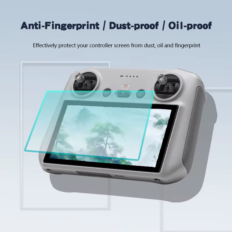 DJI Schutzfolie aus HD Glas für Mini 3, Mini 3 Pro, Mini 4 Pro sowie RC und RC 2 Fernbedienungen, transparent - Bild 4