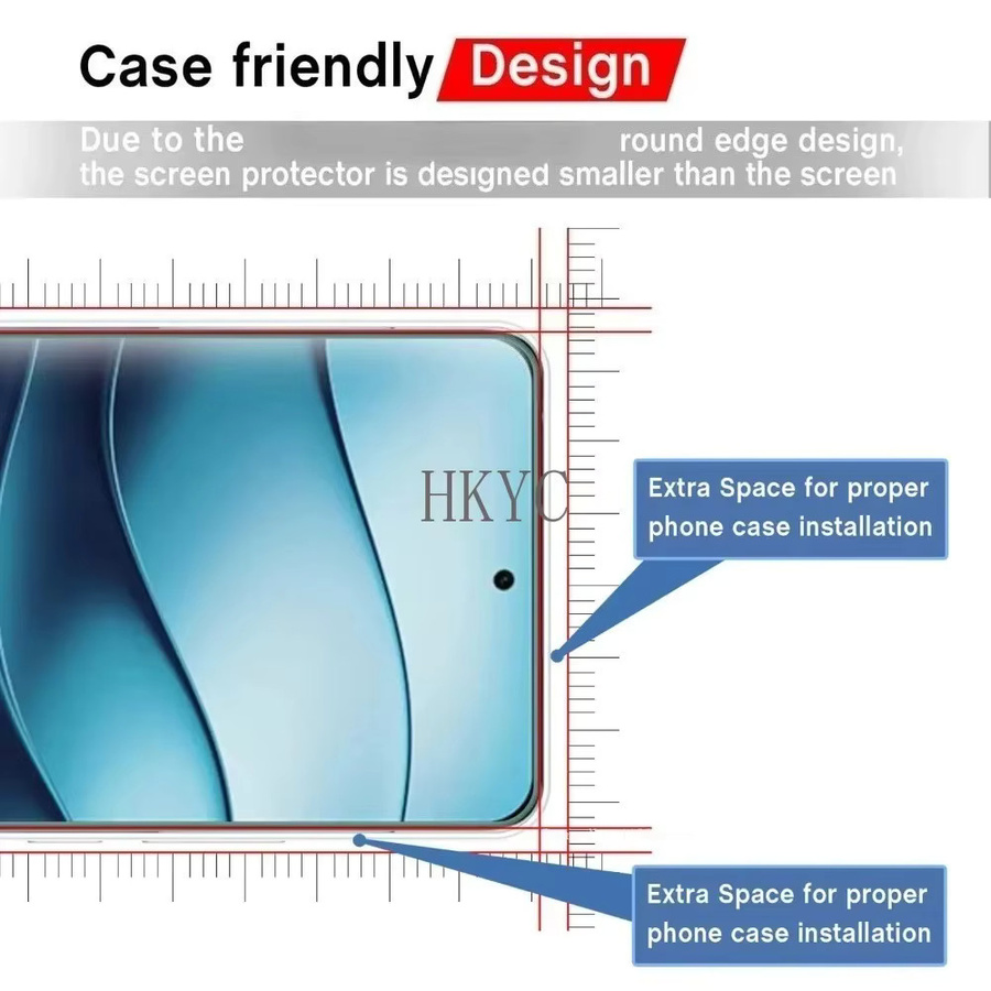 Xiaomi Redmi 15 Serie Displayschutz-Set: 2 Stück transparentes Panzerglas und 2 Stück Kameralinsen-Schutzfolien mit hoher Empfindlichkeit - Bild 2