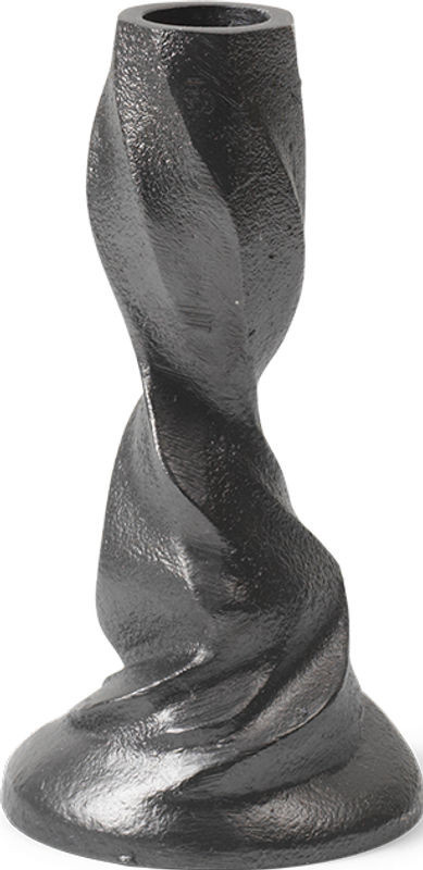 Ferm Living Gale Kerzenständer aus Metall in Schwarz für Tafelkerzen - Bild 1
