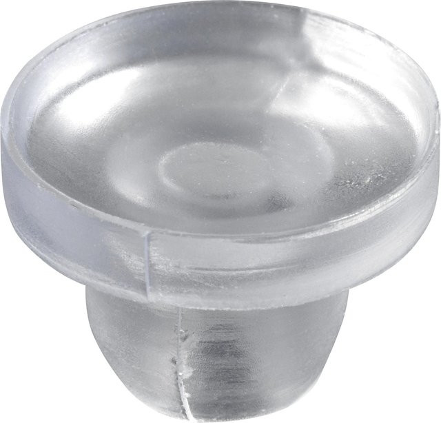 Hettich Glasplattenauflage aus Kunststoff in Transparent mit Saugeffekt, Durchmesser: 8 mm, 8 Stück - Bild 1