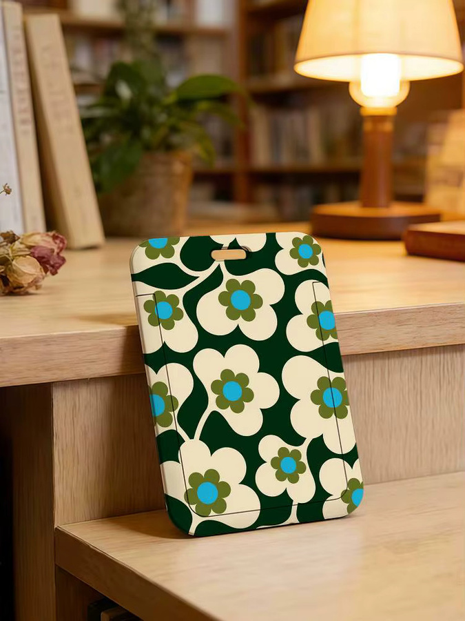 K-KielyS-ES Namensschild-Etui mit Blumenmuster und weichem Halsband in Multicolour aus Kunststoff - Bild 7